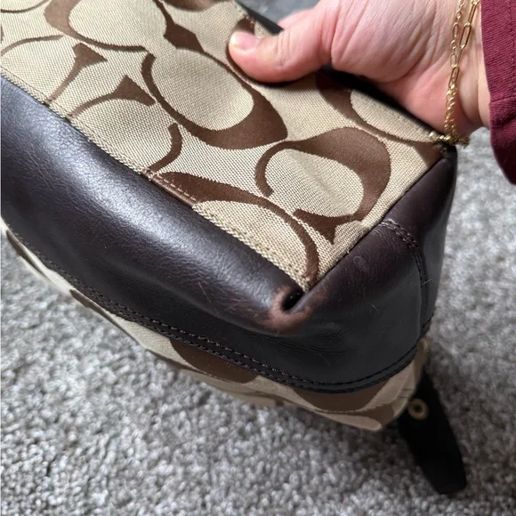 Coach Signature Duffle Bag - Picture 6 of 14